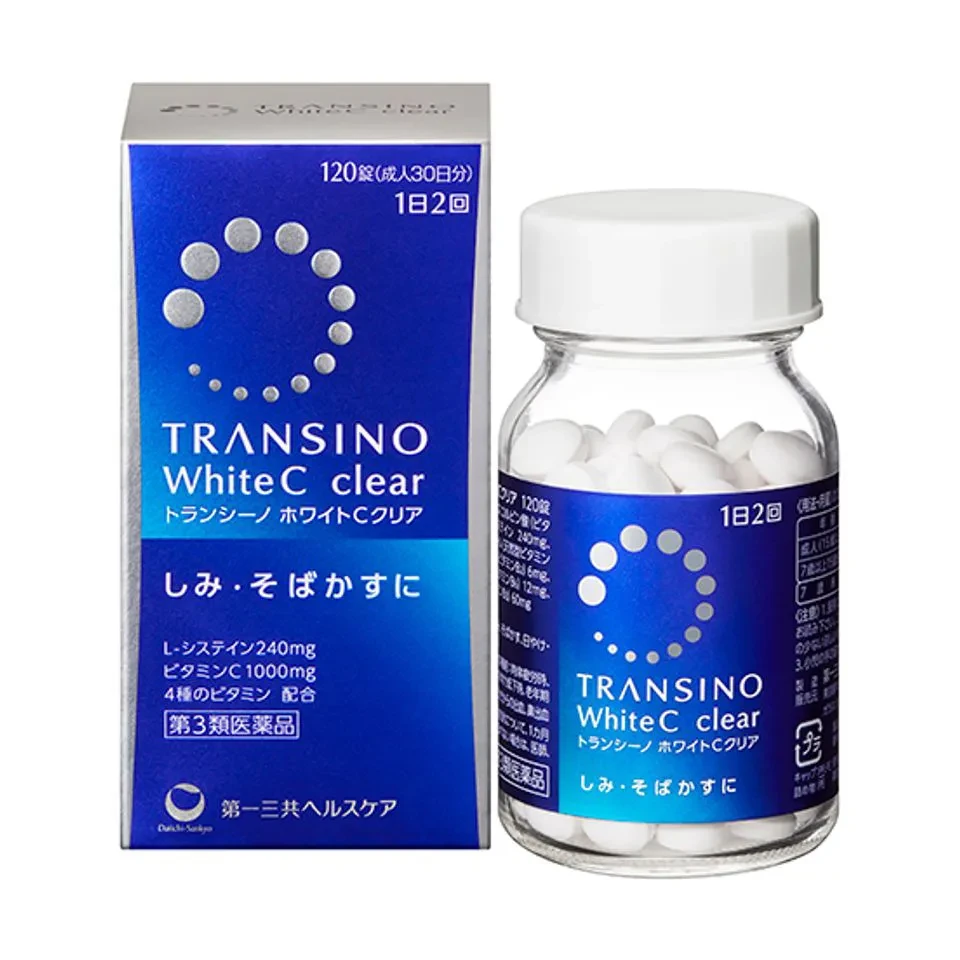 Viên uống Transino White C Clear hỗ trợ trắng da, cải thiện nám