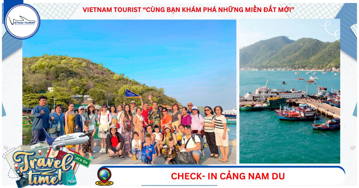 TOUR ĐẢO NAM DU 3N3Đ - CHƯƠNG TRÌNH MỚI 2024 - VIETNAM TOURIST