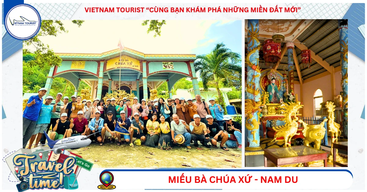 TOUR ĐẢO NAM DU 3N3Đ - CHƯƠNG TRÌNH MỚI 2024 - VIETNAM TOURIST