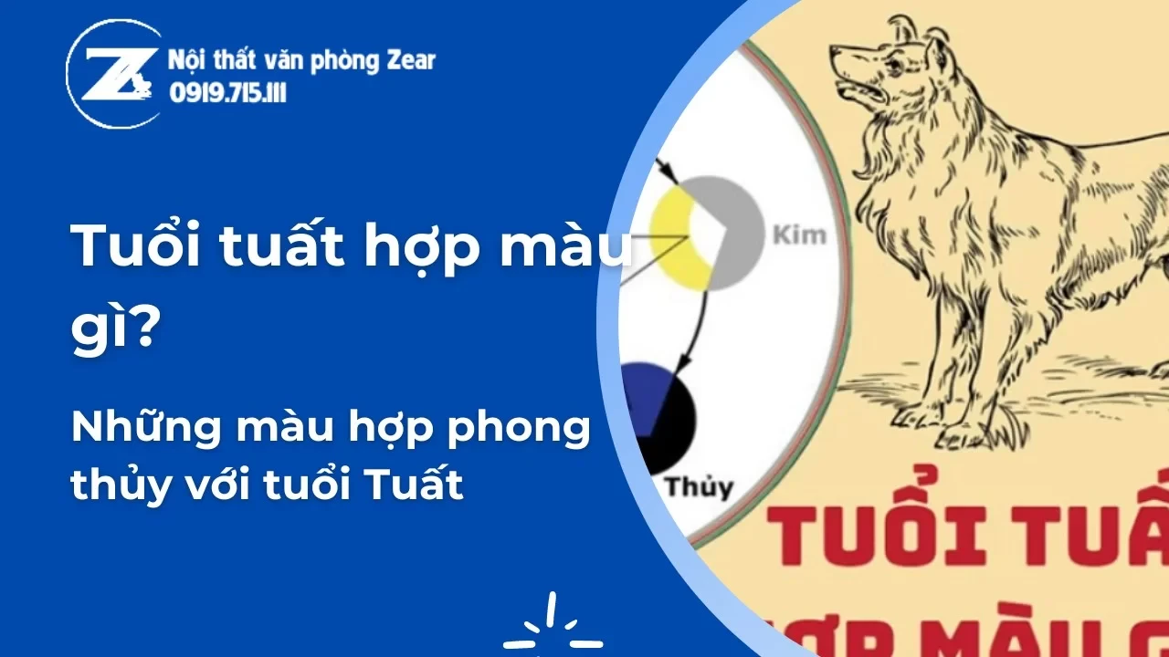 Tuổi tuất hợp màu gì? Những màu hợp phong thủy với tuổi Tuất