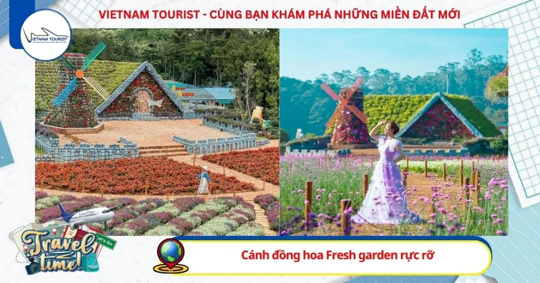 TOUR ĐÀ LẠT 3N3Đ GHÉP ĐOÀN - KHỞI HÀNH TỐI THỨ 5 HÀNG TUẦN