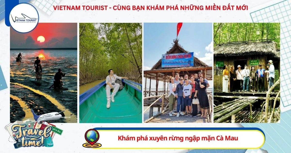 TOUR CÀ MAU - ĐẤT MŨI 1 NGÀY