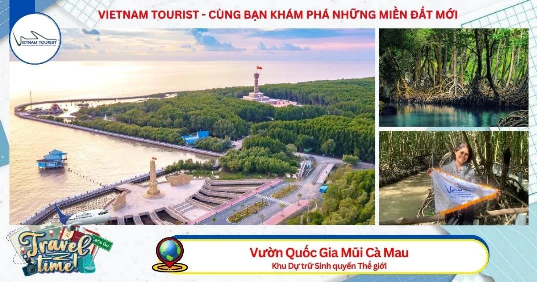 TOUR CÀ MAU - ĐẤT MŨI 1 NGÀY