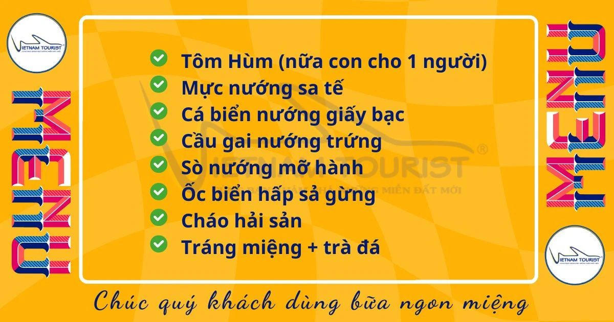 TOUR ĐẢO BÌNH HƯNG 2N2Đ - XE GIƯỜNG NẰM - VIETNAM TOURIST