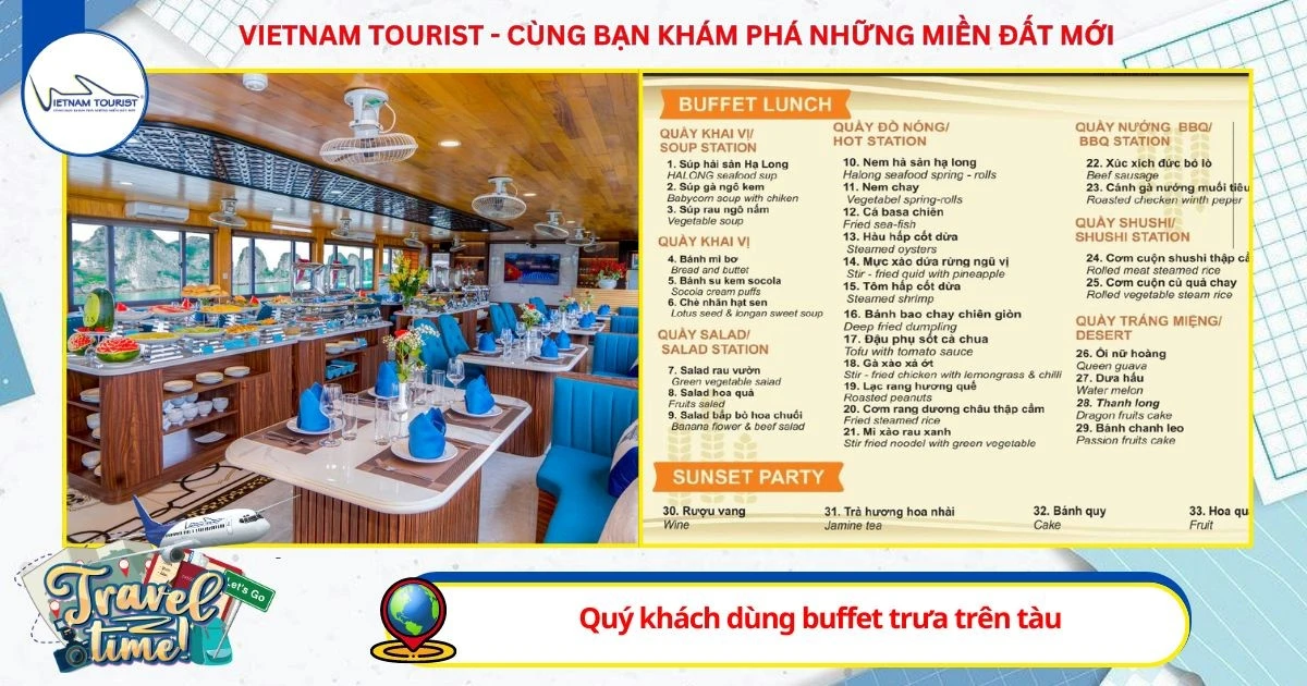 TOUR HẠ LONG 1 NGÀY CAO CẤP - TÀU ĐẲNG CẤP 5 SAO