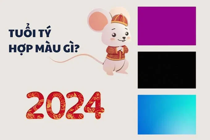 Năm 2024 tuổi Tý hợp màu gì? Màu điện thoại hợp cho tuổi Tý