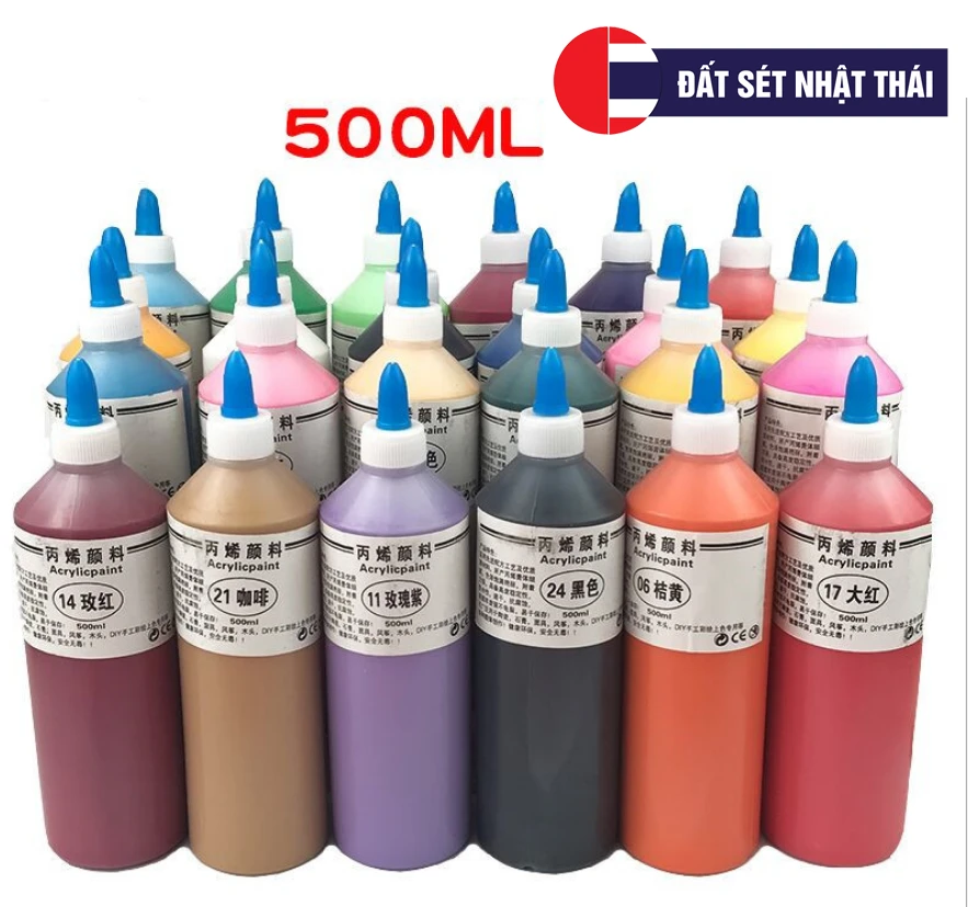 MÀU ACRYLIC LÀ GÌ MUA Ở ĐÂU? MÀU VẼ NƯỚC ACRYLIC GIÁ RẺ